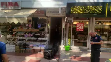 Aydın Efeler'de İşyerinde Kombi Patlaması Sonucu Yangın Çıktı