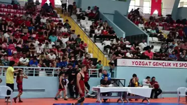 Yozgat Rıza Kayaalp Spor Salonu'nda Türkiye Birinciliği Müsabakaları