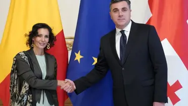 Belçika Dışişleri Bakanı Gürcistan'da