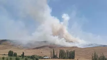 Çanakkale'de Makilik Alanda Yangın Çıktı