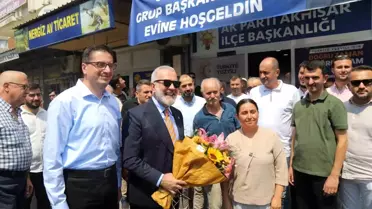 AK Parti Grup Başkanvekili Bahadır Yenişehirlioğlu, AKhisar İlçe Teşkilatını Ziyaret Etti