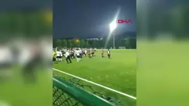 Bolu'da Futbol Turnuvasında Kavga Çıktı
