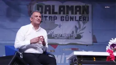 Gazeteci Mustafa Yavuz, Dalaman Kitap Günlerinde: 'Merdan Yanardağ ve Barış Pehlivan'ın Cezaevine Girmesiyle AKP Hükümetinin Muhalif Sesleri...