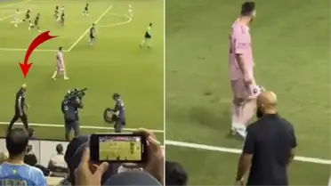 Beckham bizzat seçti! Lionel Messi'yi sahada bile takip eden korumanın kimliği ortaya çıktı