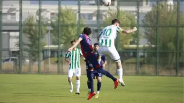 Bursaspor, Yeni Mersin İdmanyurdu Futbol ile berabere kaldı
