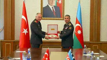 Genelkurmay Başkanı Gürak, Azerbaycan Savunma Bakanı Hasanov'la görüştü
