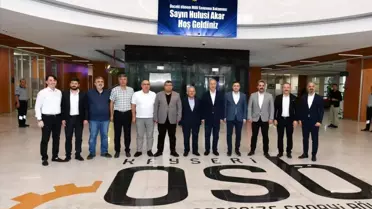 Milli Savunma Komisyonu Başkanı Hulusi Akar, Kayseri OSB'yi ziyaret etti