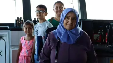 Şehit, gazi ve depremzede aileleri TCSG Umut ile turladı