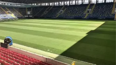 MKE Ankaragücü - Fenerbahçe maçının oynanacağı Eryaman Stadı incelendi