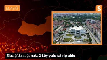 Elazığ'ın Baskil ilçesinde sel felaketi