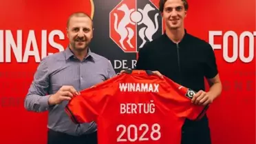 Hataysporlu Bertuğ Yıldırım, Fransa'nın Rennes takımına transfer oldu