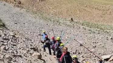 Erciyes Dağı'nda Zirve Tırmanışları Başladı