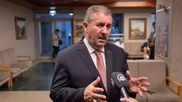 BBP Genel Başkanı Mustafa Destici İstanbul'da konuştu Açıklaması