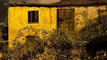 Kastamonu'da çıkan yangında ev kullanılamaz hale geldi