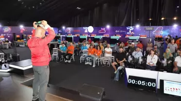 TEKNOFEST'te doğada yaşam sanatı ve kampçılık eğitimi verildi