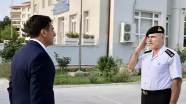 Bilecik Valisi Şefik Aygöl İl Jandarma Komutanlığı ile bir araya geldi