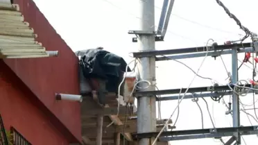 Elektrik Ustası Yüksek Gerilim Hattından Akıma Kapılarak Hayatını Kaybetti