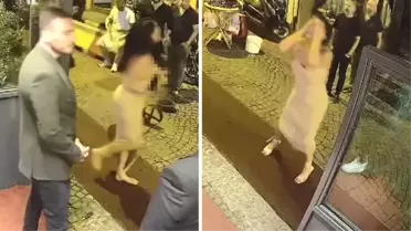 İstanbul'da iki kadının eğlencesi kötü bitti! Kimseye aldırış etmeden göğüslerini bile açtı 
