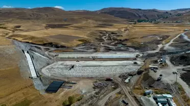 Van İpekyolu ilçesinde Baklatepe Göleti yapımına başlandı