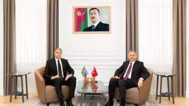 İçişleri Bakanı Ali Yerlikaya, Azerbaycan İçişleri Bakanı Vilayet Eyvazov ile görüştü