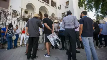 Tunus'ta Tutuklu Siyasilere Destek İçin Gösteri Düzenlendi