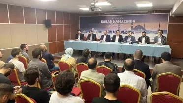 Gençler ve Aileler Sabah Namazında Buluşuyor