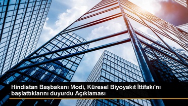 Hindistan Başbakanı Narendra Modi, G20 Liderler Zirvesi'nde Küresel Biyoyakıt İttifakı'nı başlattı