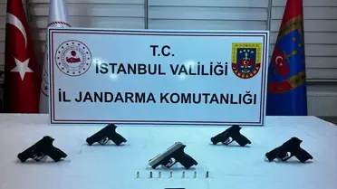 Eyüpsultan'da Sosyal Medya Üzerinden Silah Kaçakçılığı Operasyonu