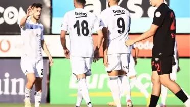 Beşiktaş, Fatih Karagümrük'ü 2-0 mağlup etti