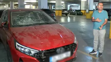 İSPARK'a ait otoparkta 20 otomobilin camları ve aynaları kırıldı! Araç sahipleri yaşananlara isyan etti