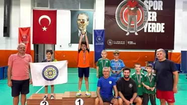 Muğla'da Zafer Kupası Masa Tenisi Turnuvası Gerçekleştirildi