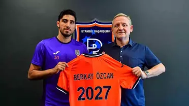 Başakşehir, Berkay Özcan'ın sözleşmesini 2027 yılına kadar uzattı