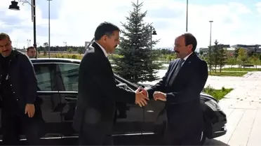 Erzurum Valisi Mustafa Çiftçi, Erzurum Teknik Üniversitesi'ni ziyaret etti