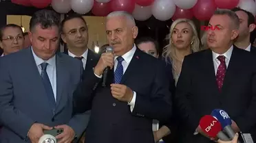 AK PARTİ'Lİ YILDIRIM, İZMİR'DE