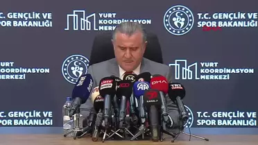 Gençlik ve Spor Bakanı Osman Aşkın Bak: Yurt başvurularında rekor yerleştirme oranı