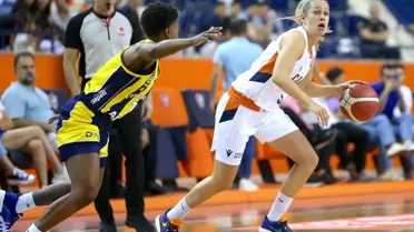 ÇBK Mersin, Fenerbahçe Alagöz Holding'i 76-74 yenerek galip geldi