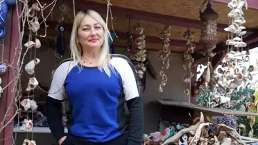 Sel Felaketinde Sürüklenen Malzemelerden Dekoratif Ürünler Yapıldı