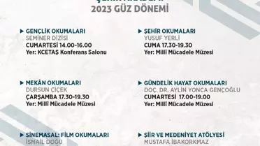 Kayseri Büyükşehir Belediyesi Şehir Akademi'nde 2023 Güz Dönemi Kayıtları Başladı