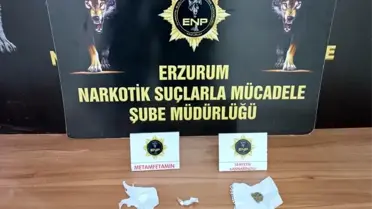 Erzurum'da Uyuşturucu Operasyonu: 66 Şahsa İşlem Yapıldı