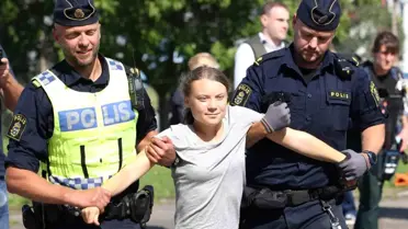 Greta Thunberg İsveç'te Gözaltına Alındı