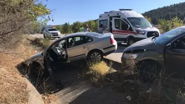 Karabük'te kaza: 6 kişi yaralandı