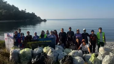 Kastamonu'da Gönüllüler Çevre Temizliği Etkinliği Gerçekleştirdi