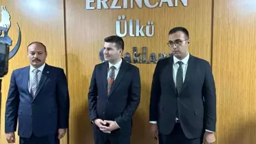 Ülkü Ocakları Erzincan İl Başkanlığına Avukat Burak Serhat İşbar Atandı