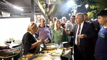 AK Parti Gaziantep İl Başkanı Murat Çetin, GastroANTEP Kültür Yolu Festivali'nde Esnafla Buluştu