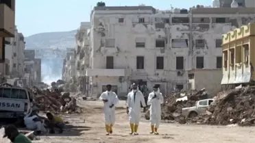 Libya'nın Derne Kentinde Sel Felaketi