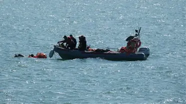 Baraj gölüne düşen helikopterdeki 3 personelin cansız bedenlerine ulaşıldı