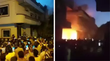 Sel felaketinin vurduğu Libya'da halk sokaklara indi, belediye başkanının evini ateşe verdiler