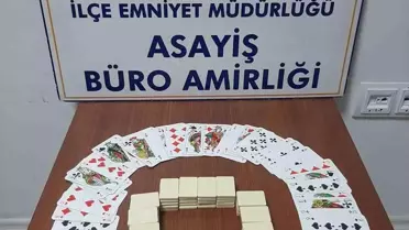 Konya'da kahvehaneye kumar baskını: 6 kişiye 24 bin 330 lira ceza