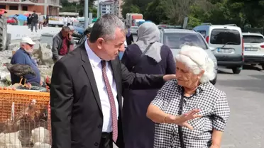Havza'da Yeni Pazaryeri İnşaatı Devam Ediyor