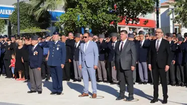 Menderes'te Gaziler Unutulmadı